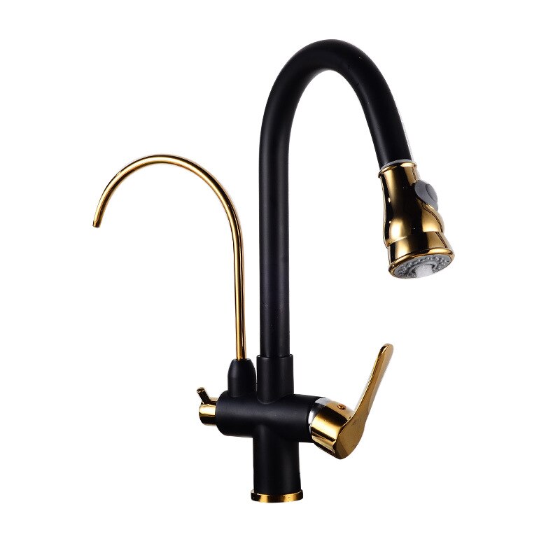 Black Gold Multifunctional faucet