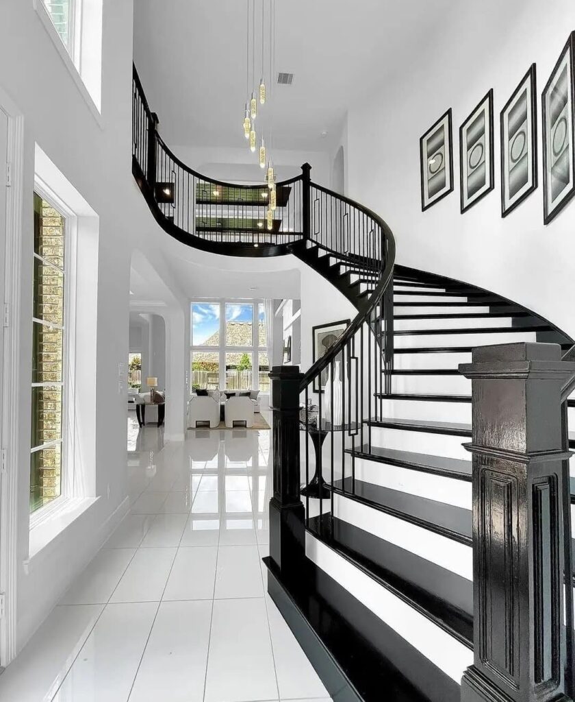 White Modern Home Interior 