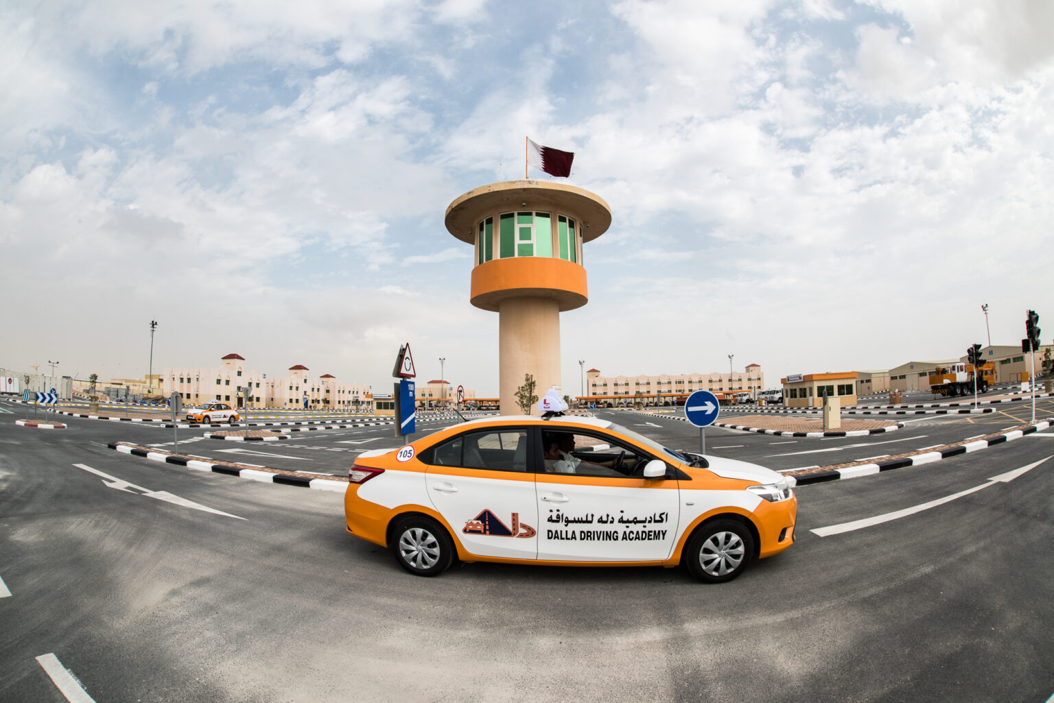 Qatar driving school fees 2025