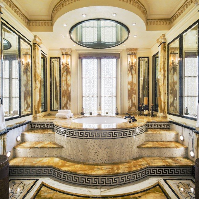 Schaar gaan beslissen gebruiker Why Versace Classy Bathroom for Rich Family ? | Classy 55