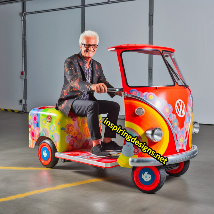 Volkswagen Hippy Van Mobility Scooters