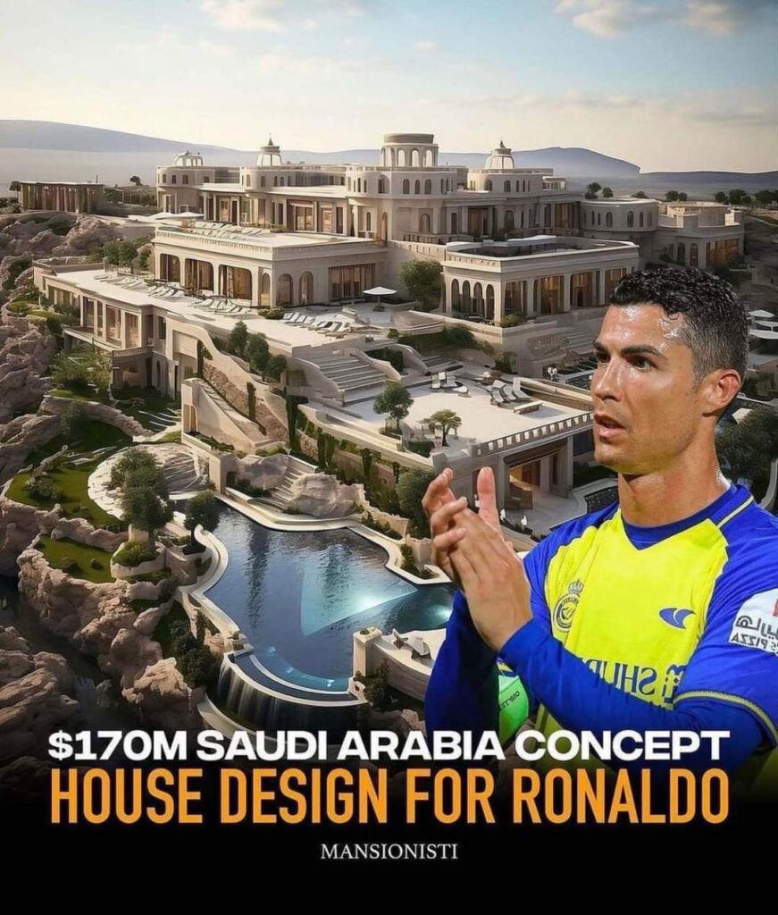 Ronaldo Mansion in Saudi Arabia
