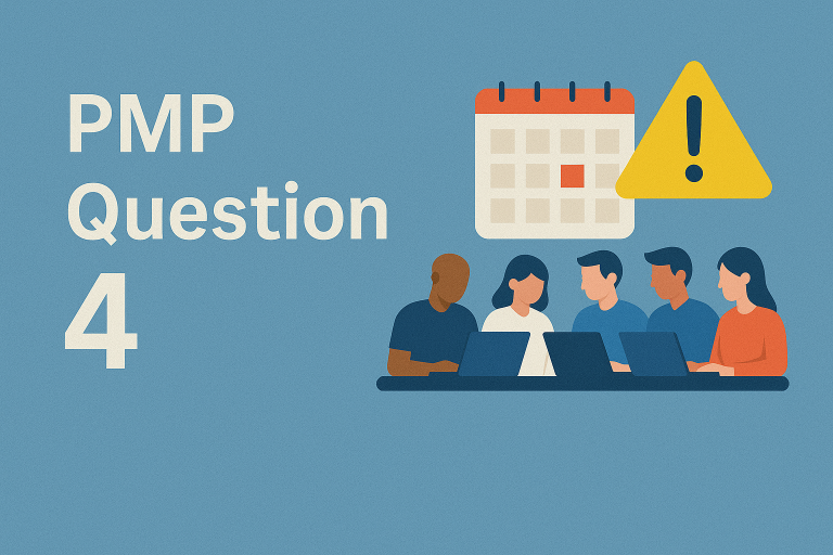 PMP-Style Question 4 – Preventing Deployment Delays