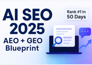 50-Day Path to Page-One: AI SEO with AEO/GEO (2025 Guide)