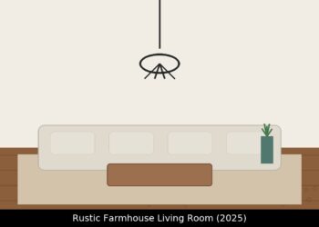 Rustic Farmhouse Living Room Decor Ideas 2025 – Trending Styles, Photos & Guide