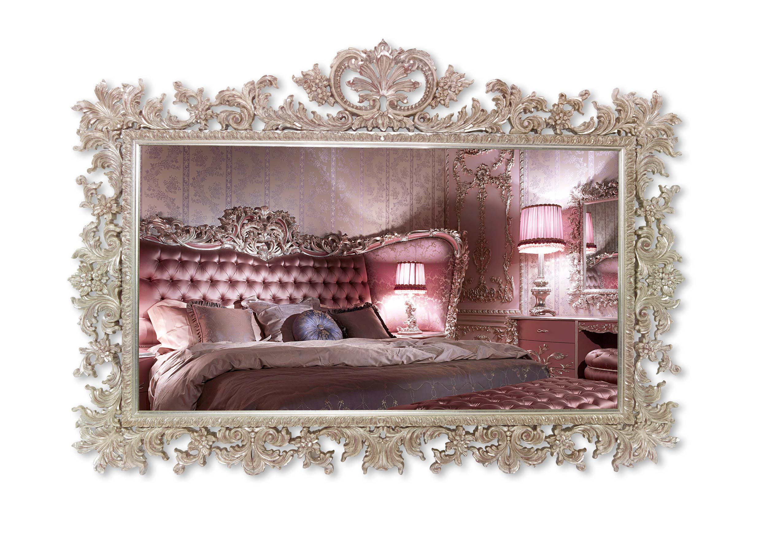 Traviata ornate mirror design